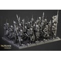 Highlands Miniatures - Transilvanya - Skeleton Warriors Spears with EMC 2