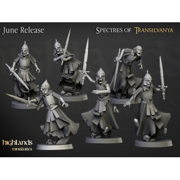 Highlands Miniatures - Transilvanya - Wraith Unit