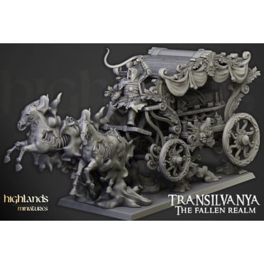 Highlands Miniatures - Transilvanya - Undead Boyar Chariot