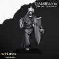 Highlands Miniatures - Transilvanya - Skeletal Guard Sword & Shield with EMC 10