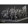 Highlands Miniatures - Transilvanya - Skeleton Warriors Spears with EMC 8