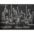 Highlands Miniatures - Transilvanya - Skeleton Warriors Spears with EMC 10