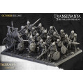 Highlands Miniatures - Transilvanya - Skeleton Warriors Swords with EMC 8