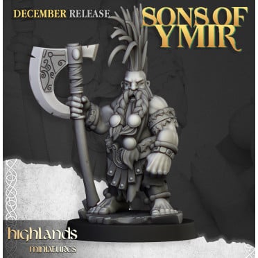 Highlands Miniatures - Sons Of Ymir - Dwarf Giantseeker