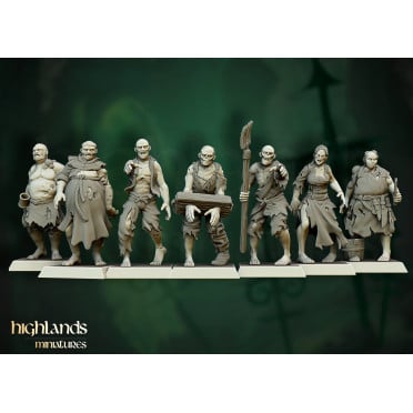 Highlands Miniatures - Transilvanya - Zombie Warriors