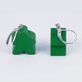 Boucles d’oreilles dormeuses Meeple « on » ! 2