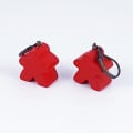 Boucles d’oreilles dormeuses Meeple « on » ! 3