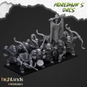 Highlands Miniatures - Moredhun's Orcs - Orc Archers With EMC