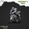 Highlands Miniatures - Moredhun's Orcs - Mounted Orcs with spears & EMC 7