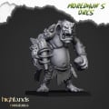 Highlands Miniatures - Moredhun's Orcs - Cave Trolls 8