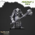 Highlands Miniatures - Moredhun's Orcs - Cave Trolls 9