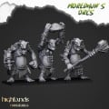 Highlands Miniatures - Moredhun's Orcs - Cave Trolls 10