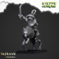 Highlands Miniatures - Steppe Goblins - Mounted Steppe Goblins with Spears & EMC 5