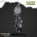 Highlands Miniatures - Steppe Goblins - Mounted Steppe Goblins with Bow & EMC 3