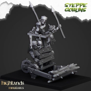 Highlands Miniatures - Steppe Goblins - Steppe Goblors Roller