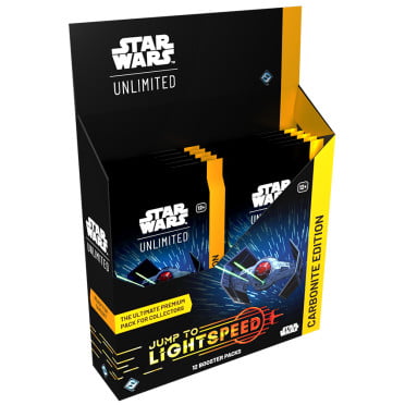 Star Wars Unlimited : Jump to Lightspeed - Carbonite Edition Booster Display