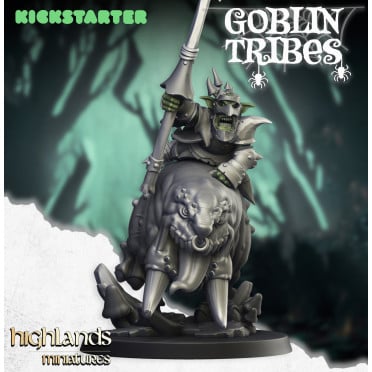 Highlands Miniatures - Swamp Goblins - The Goblin Leader