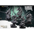 Highlands Miniatures - Swamp Goblins - Swamp Goblins Frog Riders and Frog Riders with Pike 0