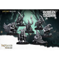 Highlands Miniatures - Swamp Goblins - Swamp Goblin with Hand Weapons & EMC 9