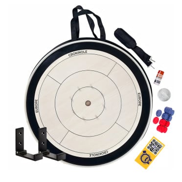 Crokinole Pack + Bag & Wallmount kit