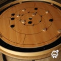 Crokinole Pack + Bag & Wallmount kit 10