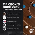 Crokinole Pack + Bag & Wallmount kit 18