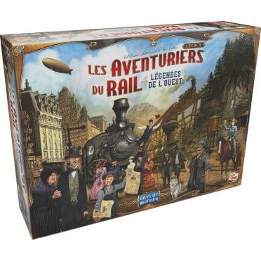 Les Aventuriers du Rail Legacy : Légendes de l’Ouest