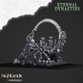 Highlands Miniatures - Eternal Dynasties - Ancient Stonethrower 1