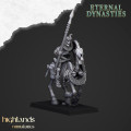 Highlands Miniatures - Eternal Dynasties - Ancient Skeletal Cavalry with Spears & EMC 2