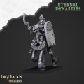 Highlands Miniatures - Eternal Dynasties - Ancient Skeletal Cavalry with Spears & EMC 4