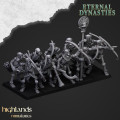 Highlands Miniatures - Eternal Dynasties - Ancient Skeletons with Bows 0