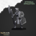 Highlands Miniatures - Eternal Dynasties - Ancient Guard with Halebardes & EMC 5