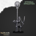 Highlands Miniatures - Eternal Dynasties - Ancient Skeletons with Bows & EMC 1