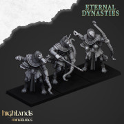 Highlands Miniatures - Eternal Dynasties - Anubis Guard with Bows