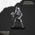 Highlands Miniatures - Eternal Dynasties - Ancient Skeletons with Bows 8