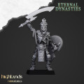 Highlands Miniatures - Eternal Dynasties - Ancient Guard with Halebardes & EMC 10