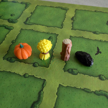 Caverna - 3D Resource Tokens