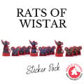 Les Rats de Wistar - Set d'autocollants 1