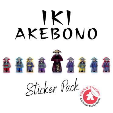 IKI Akebono - Set d'autocollants