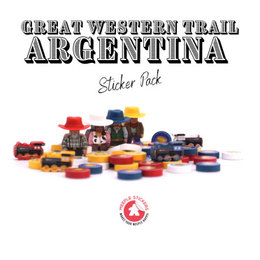 Great Western Trail : Argentine - Set d'autocollants