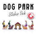 Dog Park - Set d'autocollants 3