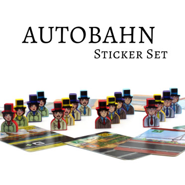 Autobahn - Set d'autocollants