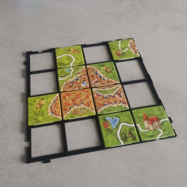 Carcassonne - 4x4 tile support grid