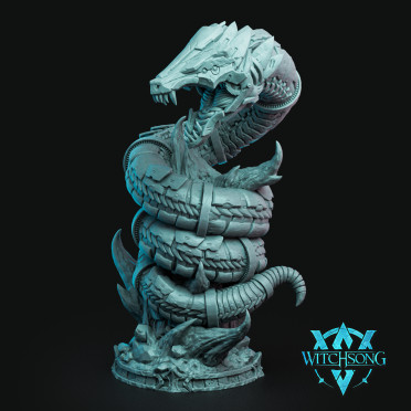 Witchsong Miniatures - Gearworn Serpent