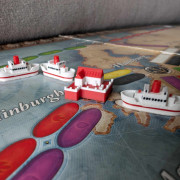 Ticket to Ride - Classic boats improved 3D