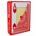 Jeu de 54 cartes Modiano format poker - Rouge 1