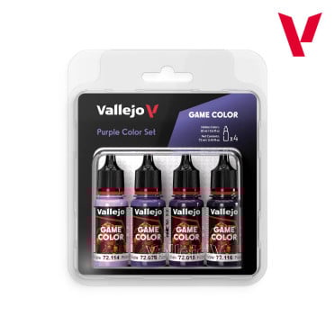 Vallejo - Purple Color Set