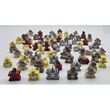 Animals set 2 - Carcassonne Big Box Meeples