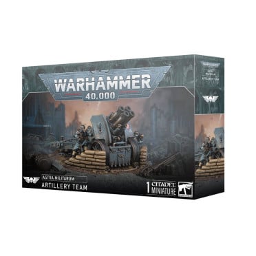 W40K : Astra Militarum - Équipe d'Artillerie