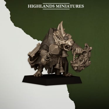 Highlands Miniatures - Sewer Vermin - Vermin Pastor